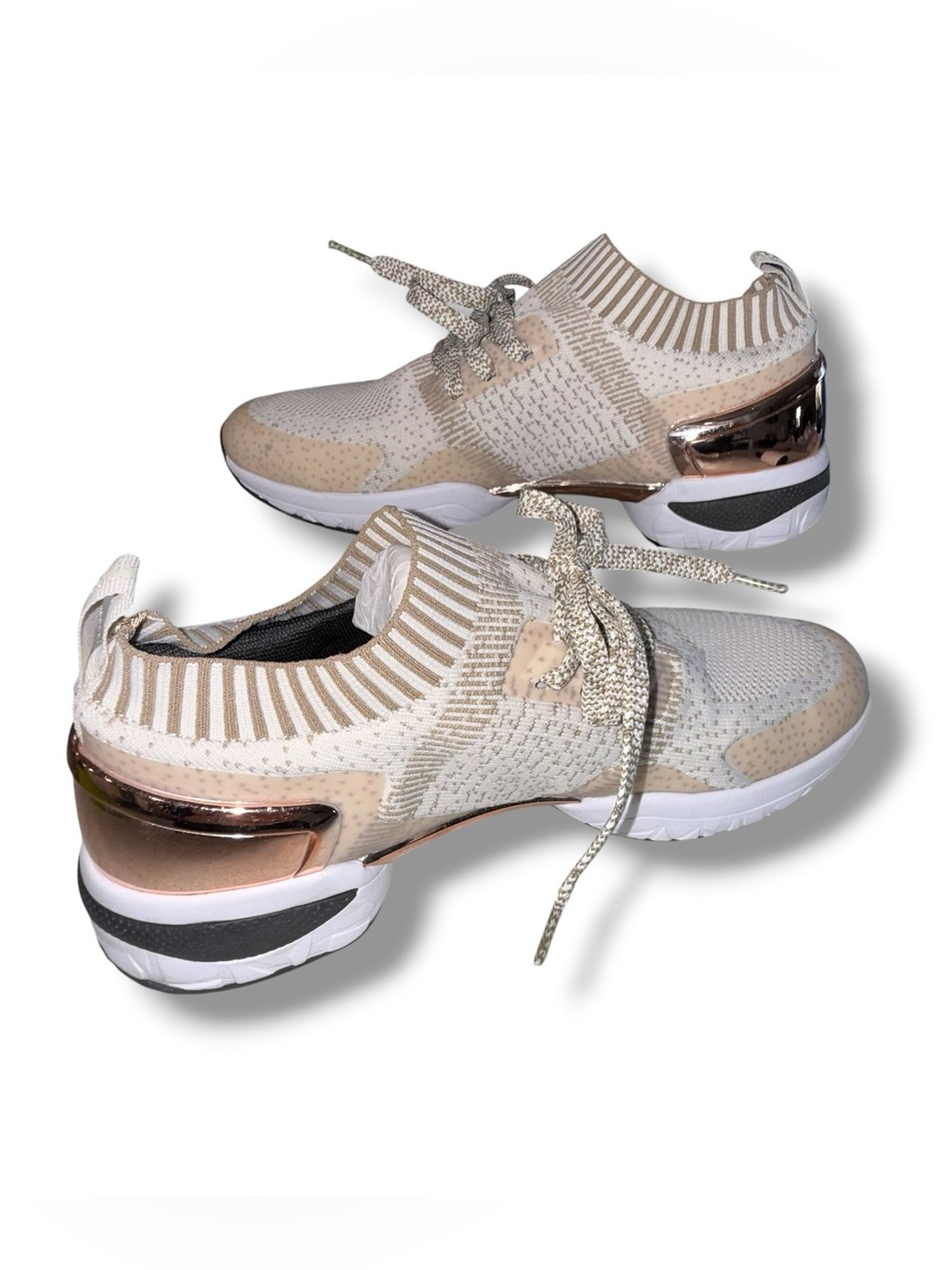New BLOCH Women's Alcyone Dance & Lifestyle Shoe - Size 12 - Gold Metallic - Picture 4 of 12